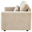 Coaster Amador Chenille Upholstered Track Arm Loveseat in Camel