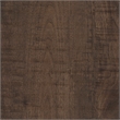 Coaster Aragon Engineered Wood Round Panel Base End Table in Brown