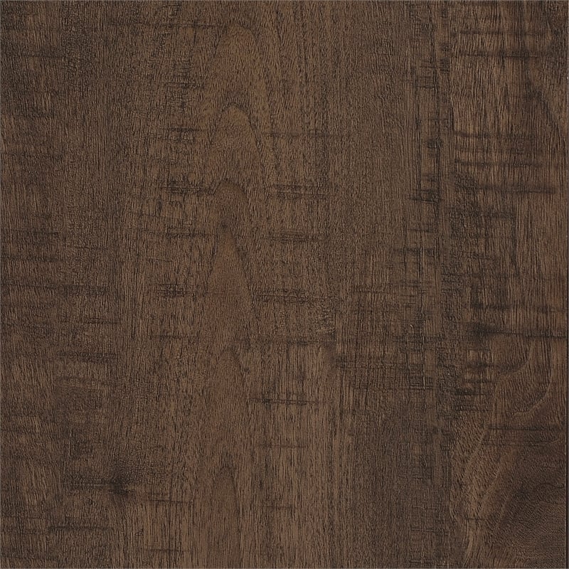 Coaster Aragon 2-Piece Engineered Wood Round Coffee Table Set in Brown