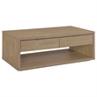 Coaster Ingram 3-Piece Engineered Wood Coffee Table Set in Latte