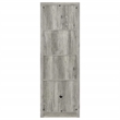 Coaster Burke 3-Piece TV Entertainment Center Fits 75-Inch TVs in Gray Driftwood