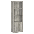 Coaster Burke 3-Piece TV Entertainment Center Fits 75-Inch TVs in Gray Driftwood