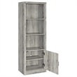 Coaster Burke 3-Piece TV Entertainment Center Fits 75-Inch TVs in Gray Driftwood
