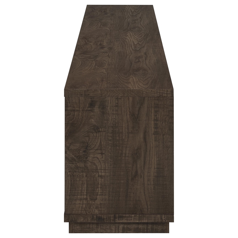 Coaster Medina Engineered Wood TV Stand for TVs up to 85 Inches in Brown