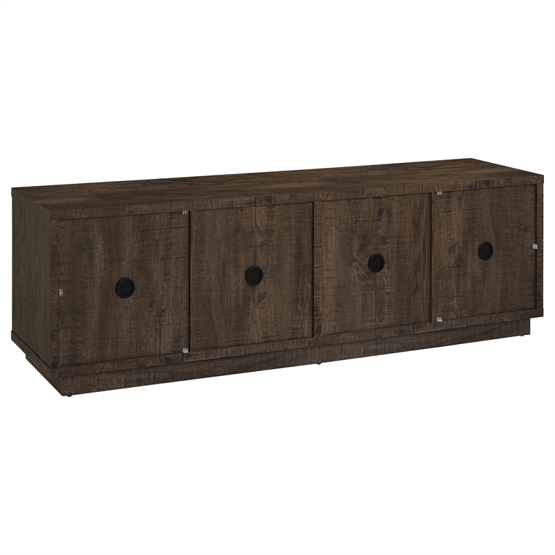 Coaster Medina Engineered Wood TV Stand for TVs up to 85 Inches in Brown