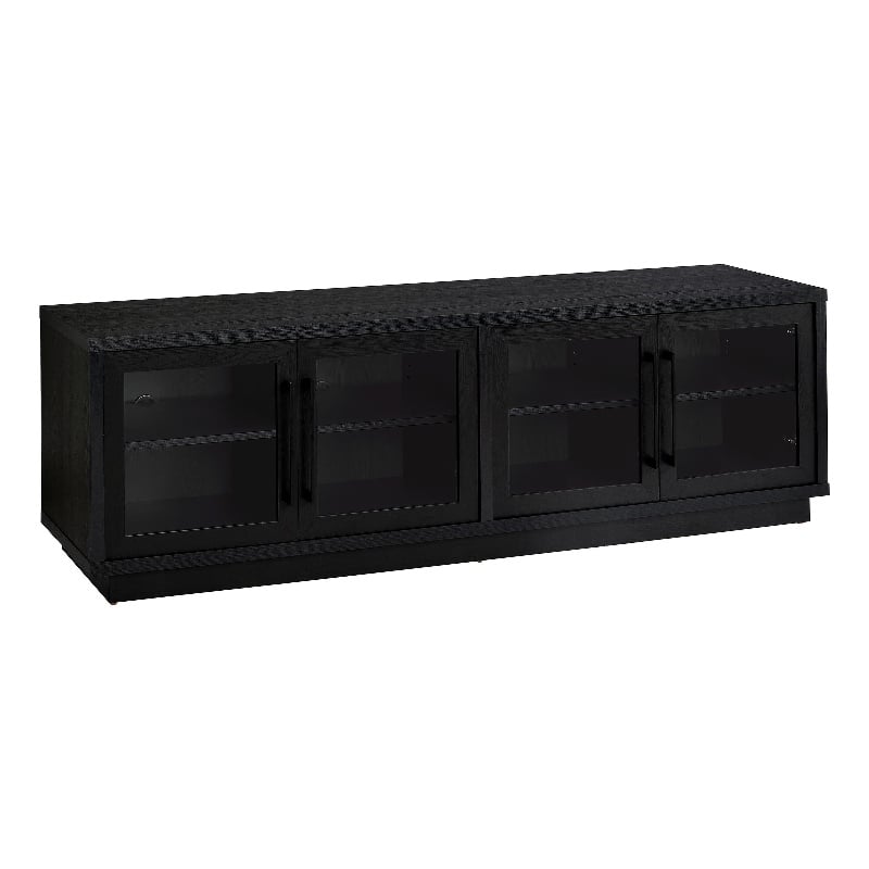 Coaster Medina Engineered Wood TV Stand for TVs up to 85 Inches in Black
