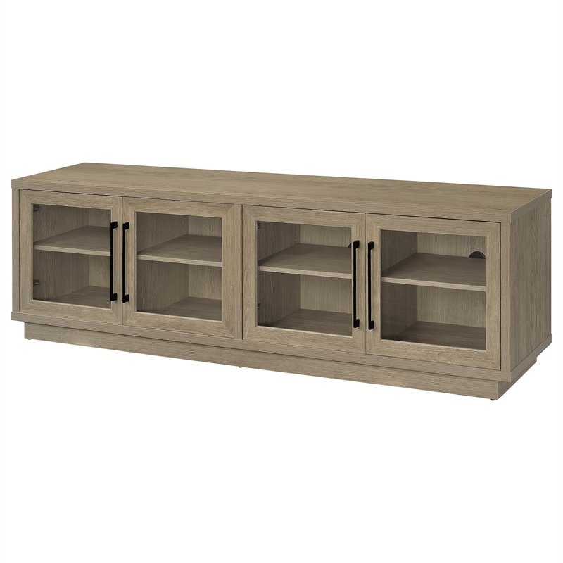 Coaster Medina Engineered Wood TV Stand for TVs up to 85 Inches in Latte