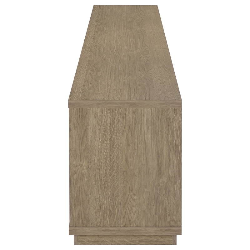 Coaster Medina Engineered Wood TV Stand for TVs up to 85 Inches in Latte