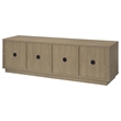 Coaster Medina Engineered Wood TV Stand for TVs up to 85 Inches in Latte
