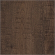 Coaster Pavone Engineered Wood End Table with Open Lower Shelf in Brown