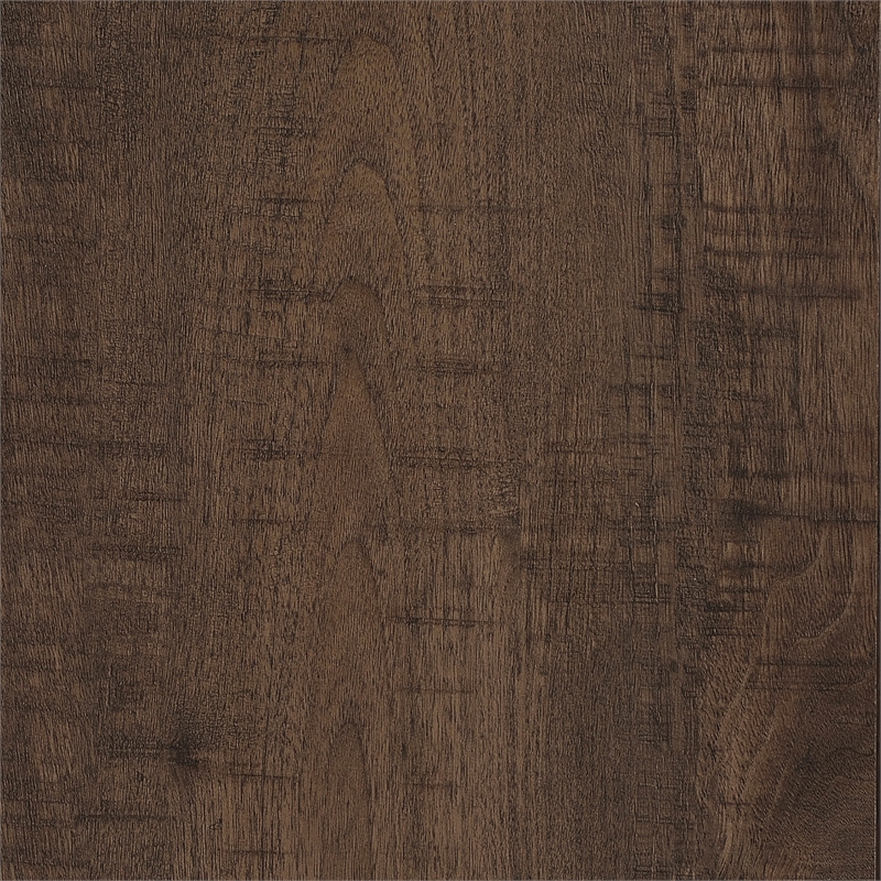 Coaster Pavone Engineered Wood Coffee Table with Open Lower Shelf in Brown