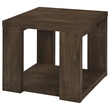 Coaster Pavone 2-Piece Engineered Wood Table Set with Open Shelves in Brown