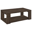 Coaster Pavone 2-Piece Engineered Wood Table Set with Open Shelves in Brown