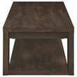 Coaster Pavone 3-Piece Engineered Wood Table Set with Open Shelves in Brown