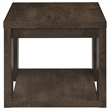 Coaster Pavone 3-Piece Engineered Wood Table Set with Open Shelves in Brown