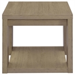 Coaster Pavone 3-Piece Engineered Wood Table Set with Open Shelves in Latte