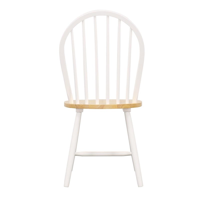 Cinder Wood Dining Side Chair White (Set of 4)