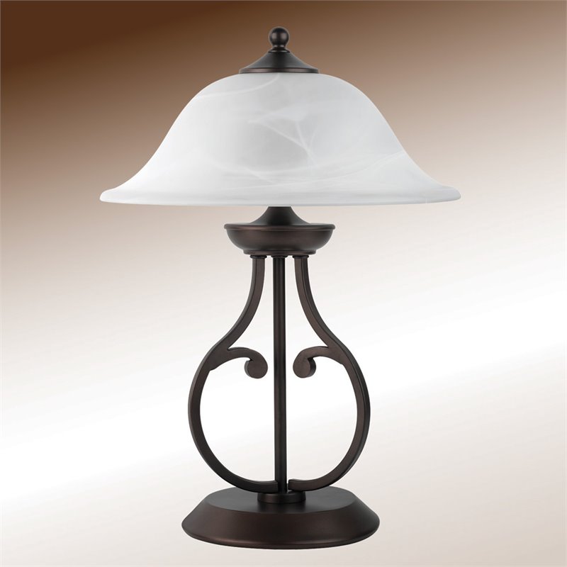 Vignettes Coaster Casual Table Lamp In Dark Bronze