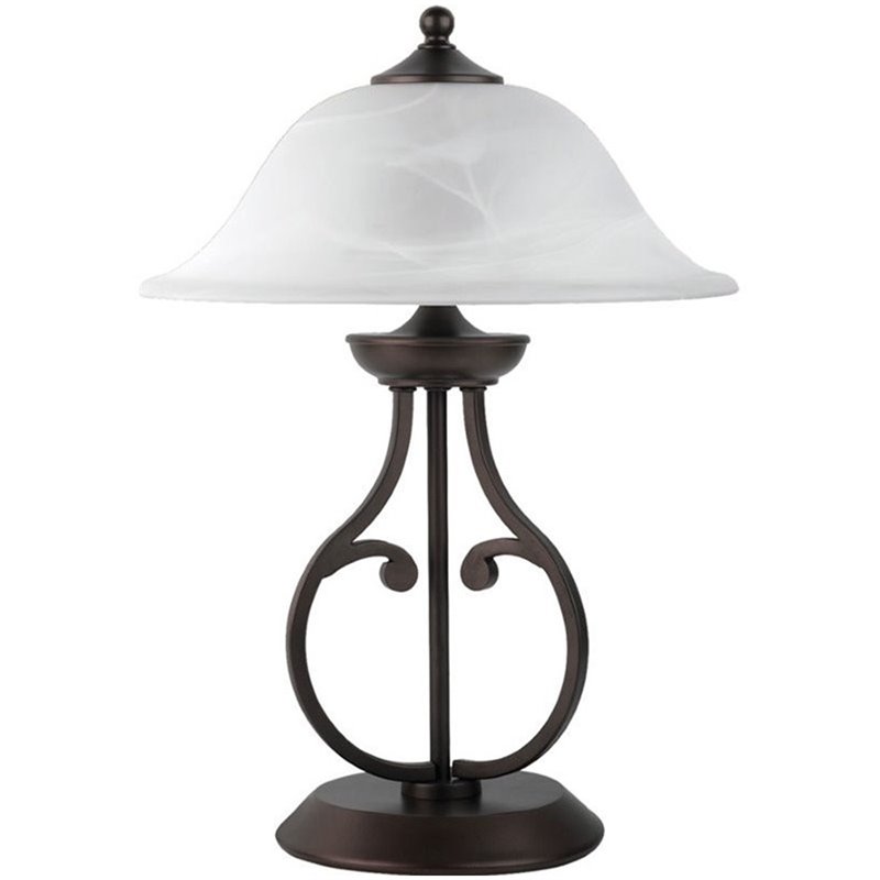 Vignettes Coaster Casual Table Lamp In Dark Bronze