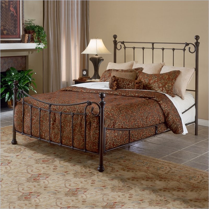 Hillsdale Riverside Metal Poster Antique Bronze Bed | eBay