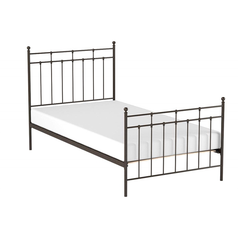 Hillsdale Providence King Spindle Headboard and Rails in Antique Bronze