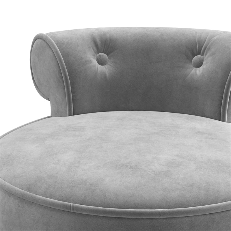 Hillsdale Lena Wood and Upholstered Vanity Stool in Dark Espresso