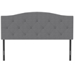 Hillsdale Furniture Provence Upholstered Full/Queen Headboard Glacier Gray