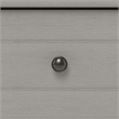 Living Essentials by Hillsdale Harmony Wood Accent Table in Gray