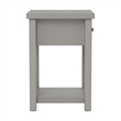 Living Essentials by Hillsdale Harmony Wood Accent Table in Gray
