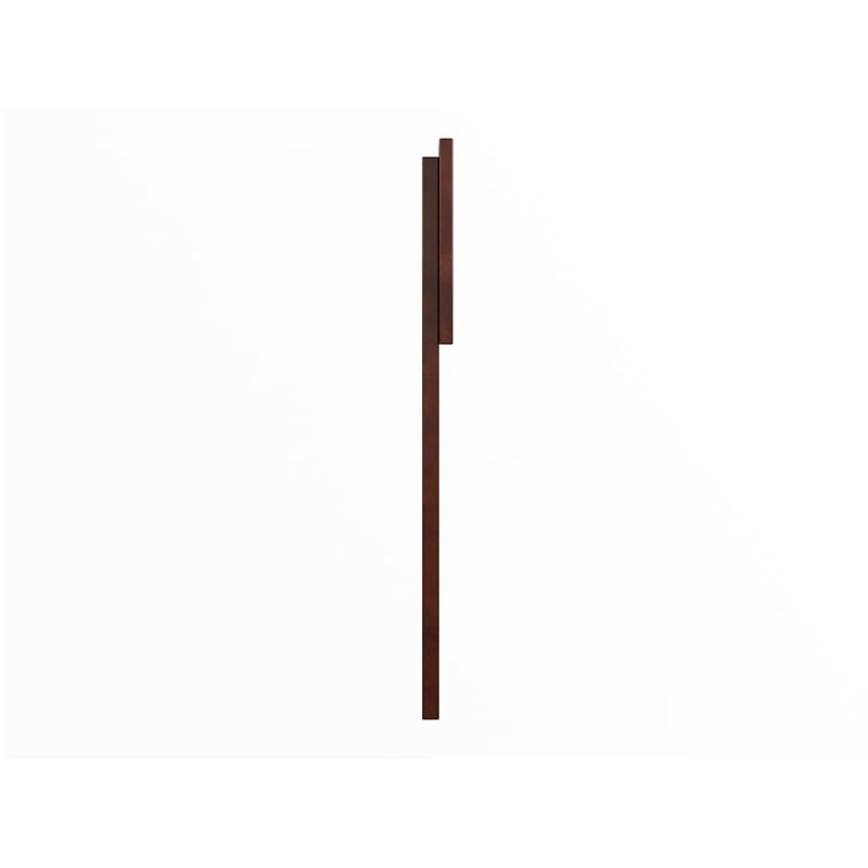 Orlando Full Modern Wood Panel Headboard in Walnut