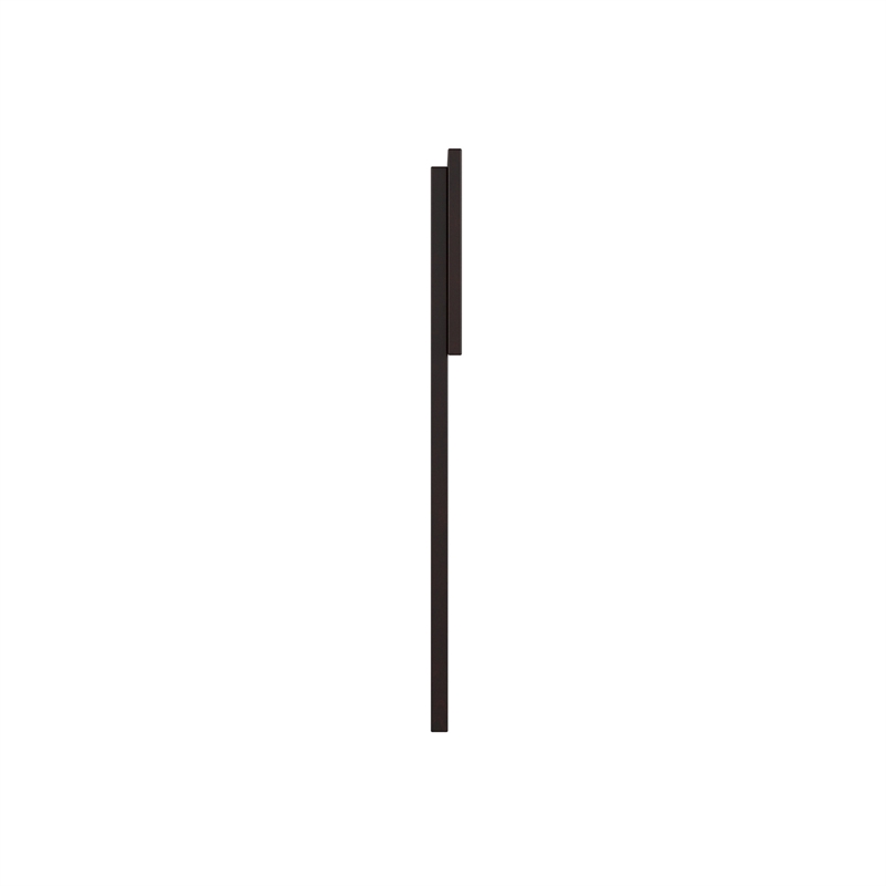 Orlando King Modern Wood Panel Headboard in Espresso