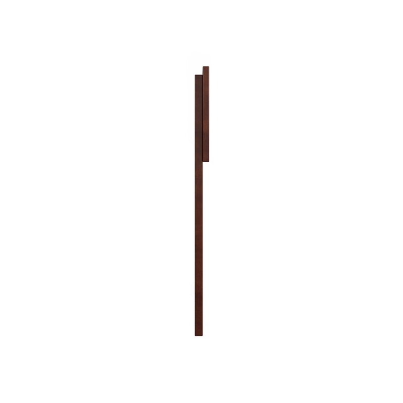 Orlando King Modern Wood Panel Headboard in Walnut