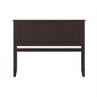 Nantucket Queen Wood Panel Headboard in Espresso