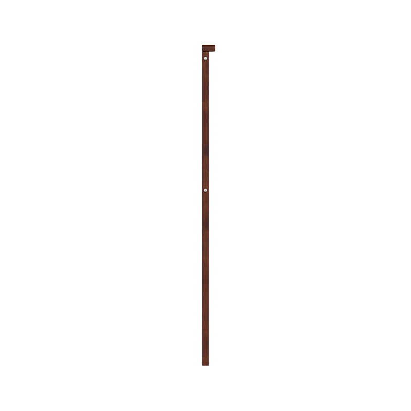 Madison Queen Solid Wood Panel Headboard in Walnut
