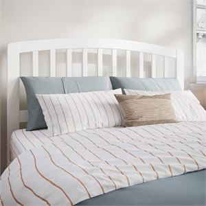 Richmond Full Wood Headboard in White