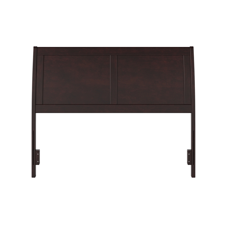 Portland Full Sleigh Wood Headboard in Espresso
