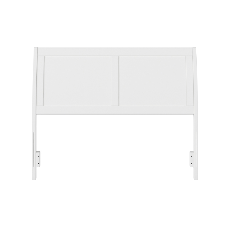 Portland Full Sleigh Wood Headboard in White
