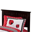 Nantucket Twin Solid Wood Platform Bed in Espresso