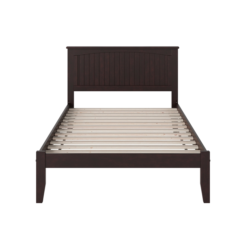 Nantucket Full Solid Wood Platform Bed in Espresso