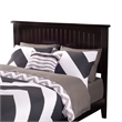 Nantucket Full Solid Wood Platform Bed in Espresso