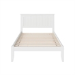 Nantucket Full Solid Wood Platform Bed in White