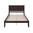 Nantucket Queen Solid Wood Platform Bed in Espresso