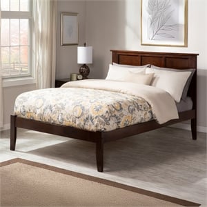Madison Full Solid Wood Platform Bed in Walnut