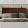 Madison Queen Solid Wood Platform Bed in Walnut