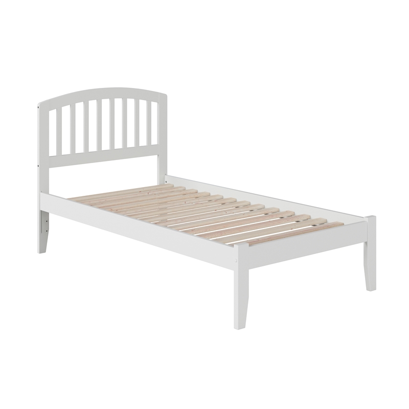 Richmond Twin XL Solid Wood Platform Bed in White
