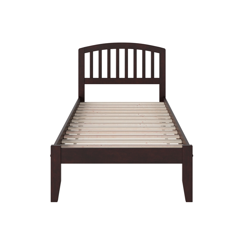 Richmond Twin Solid Wood Platform Bed in Espresso