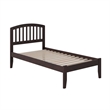 Richmond Twin Solid Wood Platform Bed in Espresso
