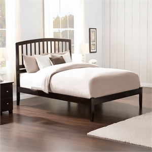 Richmond Full Solid Wood Platform Bed in Espresso