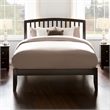 Richmond Full Solid Wood Platform Bed in Espresso