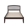 Richmond Full Solid Wood Platform Bed in Espresso